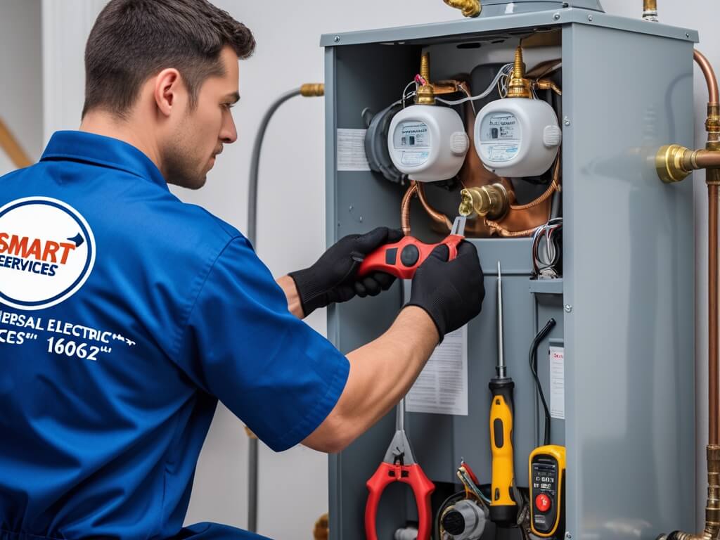 صيانة سخان يونيفرسال في التجمع الاول