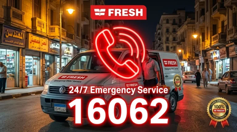 دعوة للاتصال برقم صيانة سخان فريش 16062 في المهندسين على مدار 24 ساعة