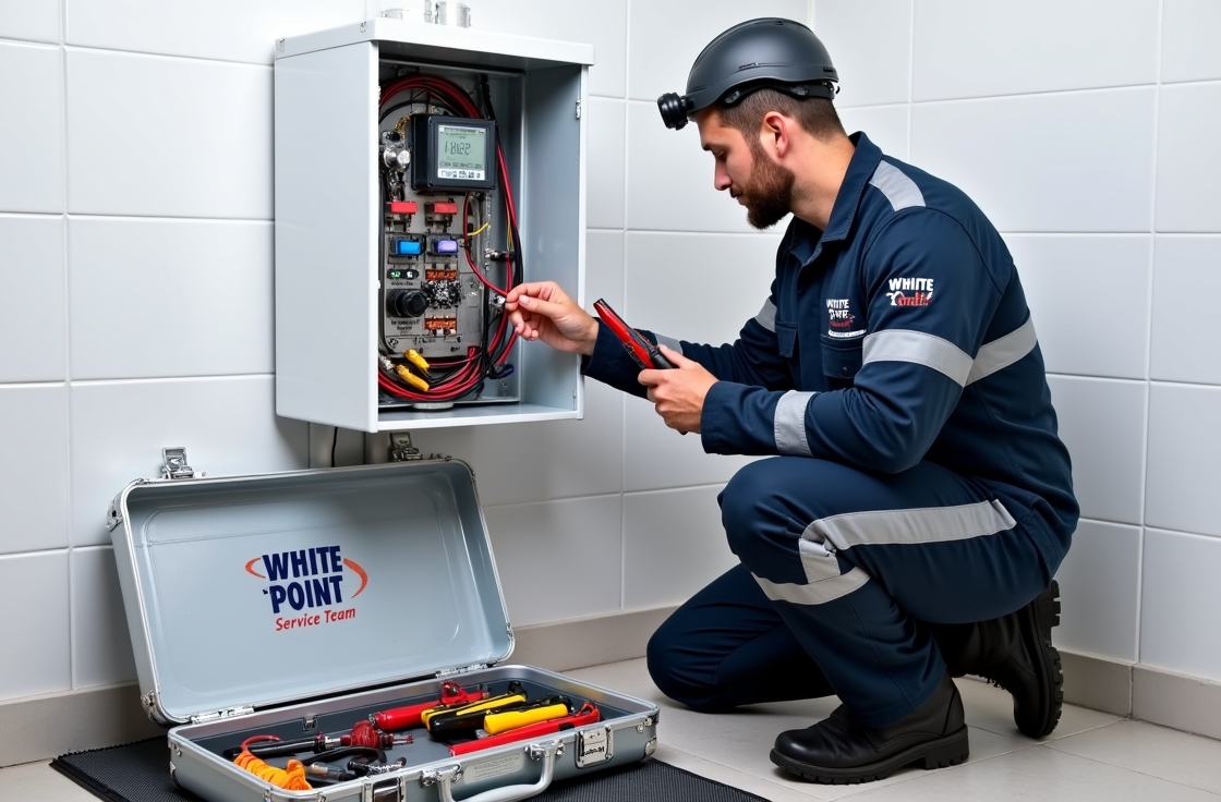 صيانة سخانات وايت بوينت في مدينتي