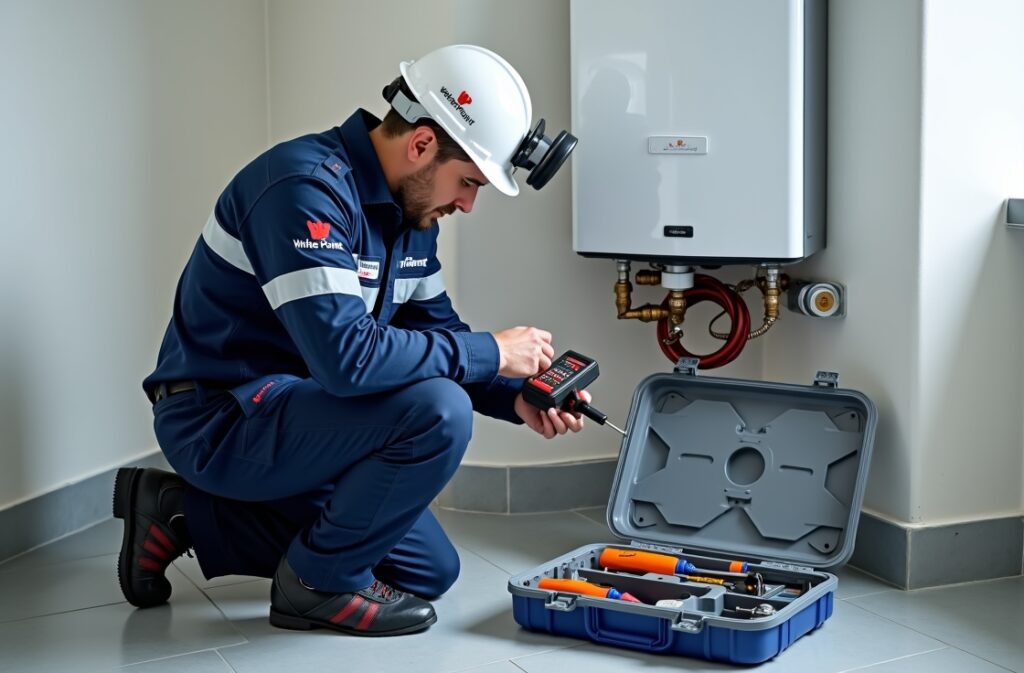 صيانة سخانات وايت بوينت في التجمع التالت