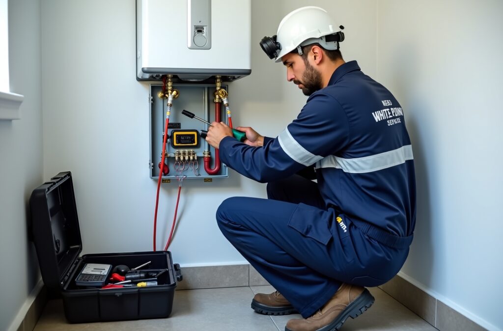 صيانة سخانات وايت بوينت في مدينة العبور