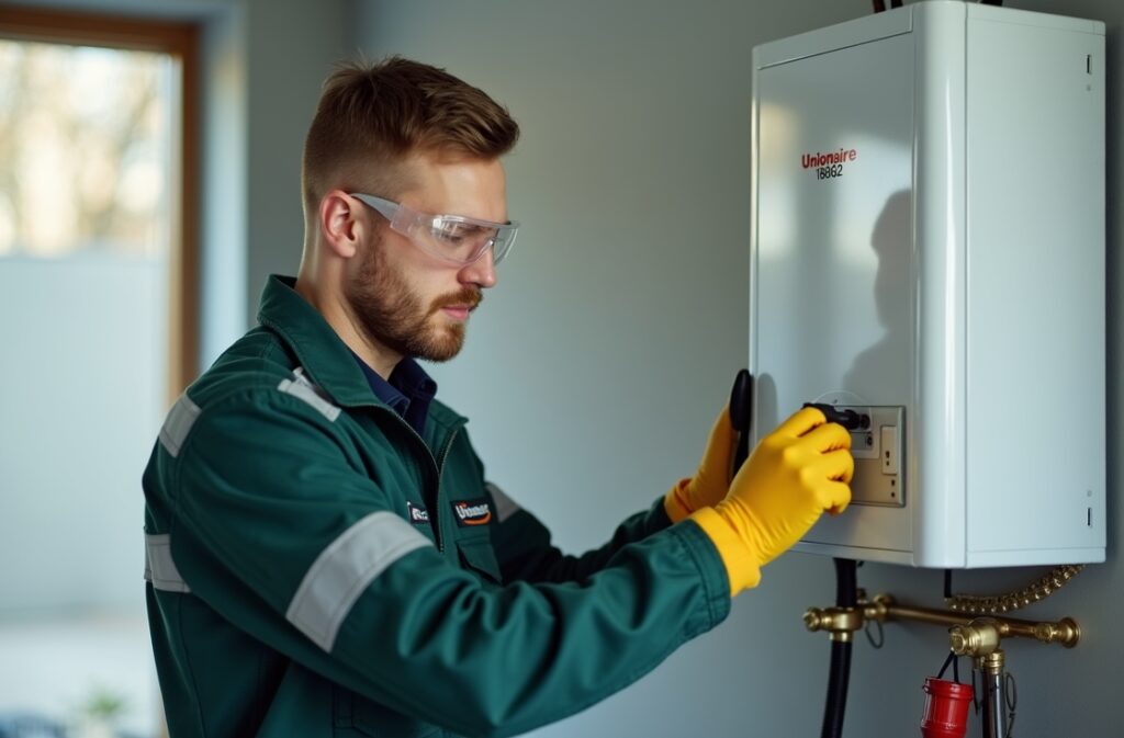 صيانة سخانات يونيون اير في العاشر من رمضان