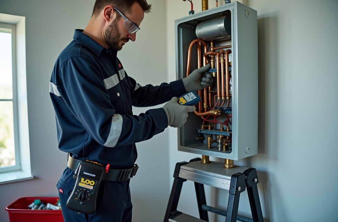 صيانة سخانات يونير اير في التجمع التالت