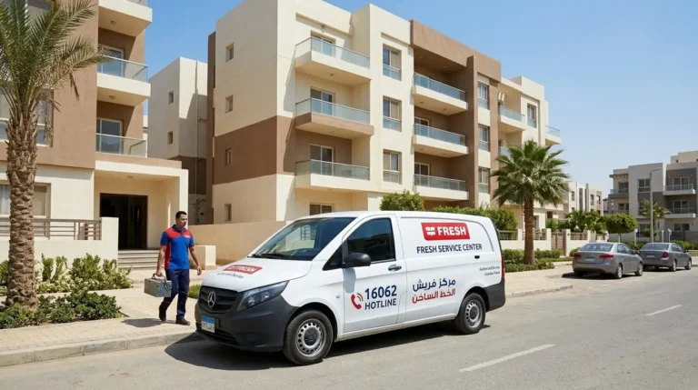 سيارة خدمة صيانة سخانات فريش تصل منازل العبور - رقم التواصل 16062