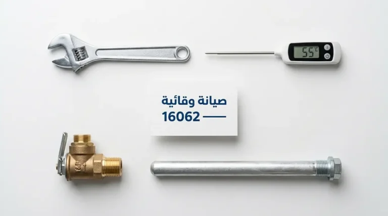 أدوات صيانة سخانات فريش المستخدمة في الصيانة الوقائية الدورية في الزمالك — رقم الخدمة 16062